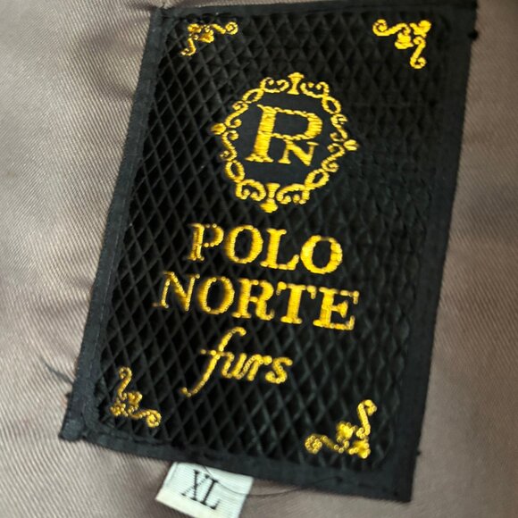 Elegant Vintage Polo Norte Rabbit Fur Coat - Full Length - Picture 3 of 10